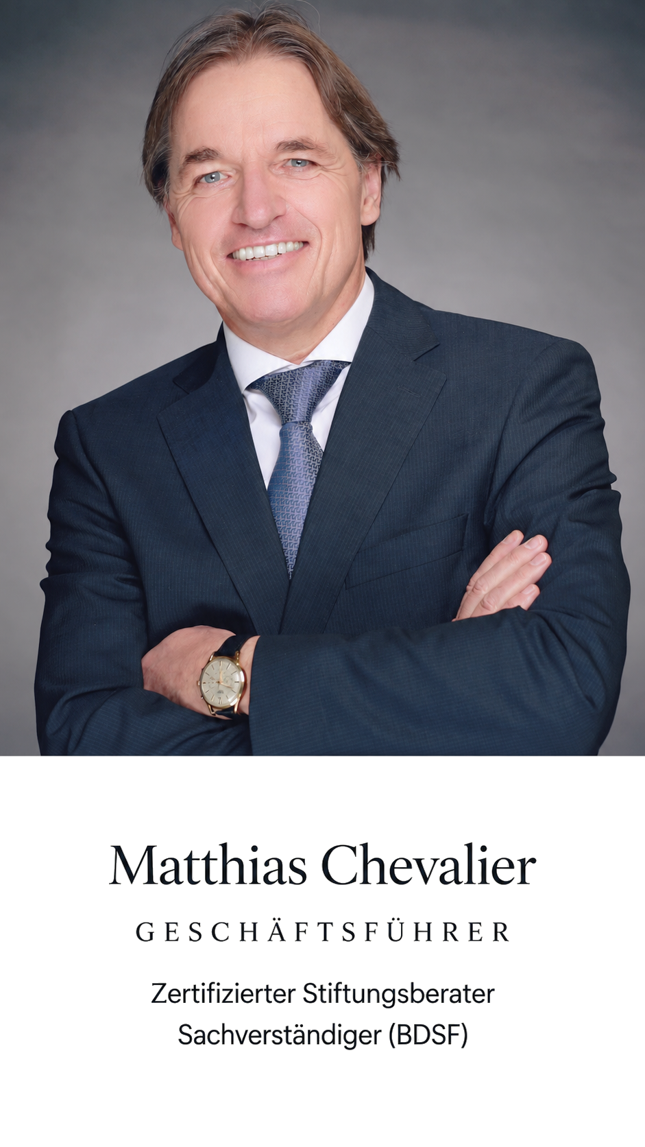 Matthias Chevalier, Geschäftsführer